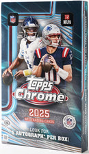 2025 Topps Chrome Football Hobby Box
