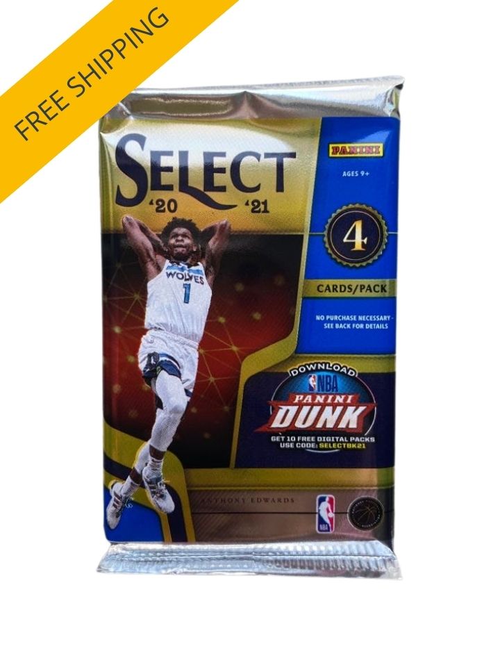 2020/21 Panini Select Basketball Mega Box Pack