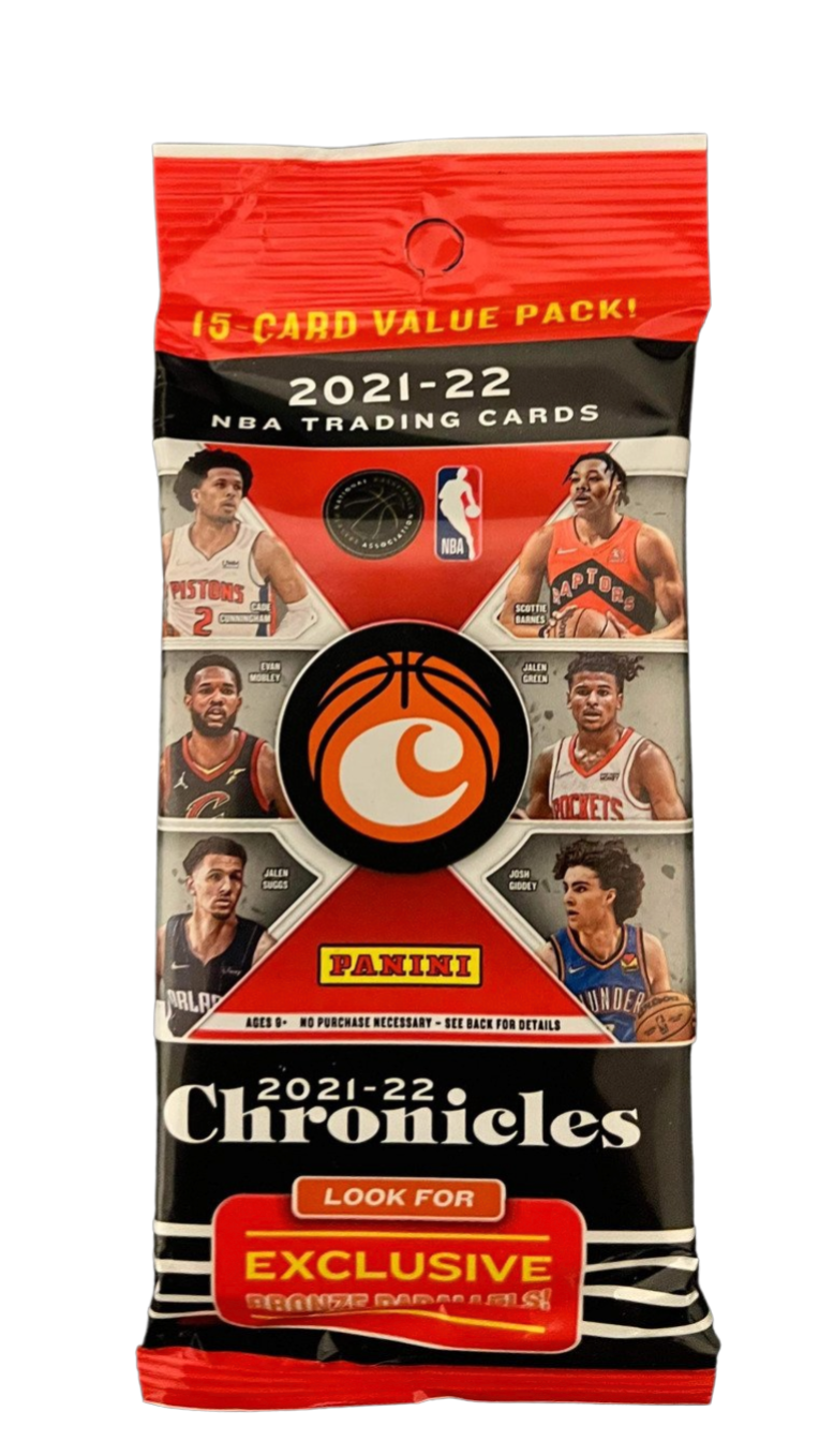 2021/22 Panini Chronicles Basketball Jumbo Value Fat Pack