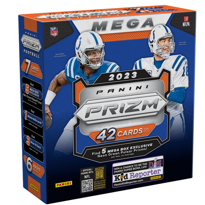 2023 Panini Prizm Football NFL Mega Box