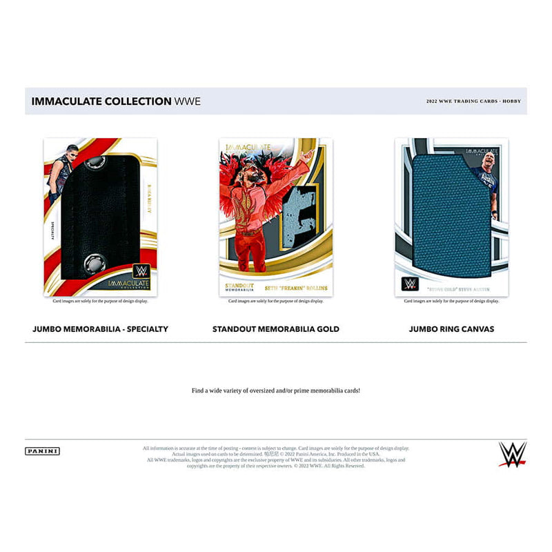 2022 Panini Immaculate WWE Hobby Box
