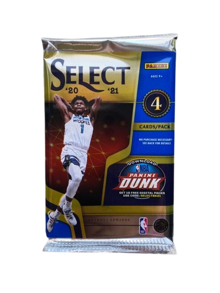 2020/21 Panini Select Basketball Mega Box Pack