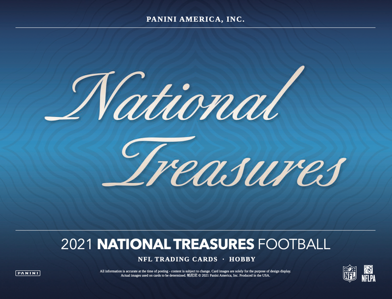 2021 Panini National Treasures NFL Hobby Box