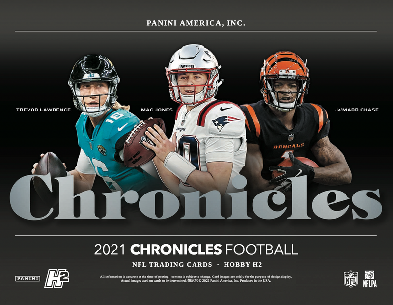 2021 Panini Chronicles Football Hobby Hybrid H2 Box