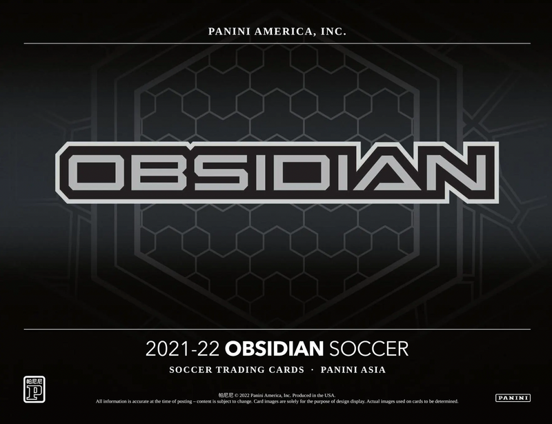 2021/22 Panini Obsidian Soccer Asia Tmall Box