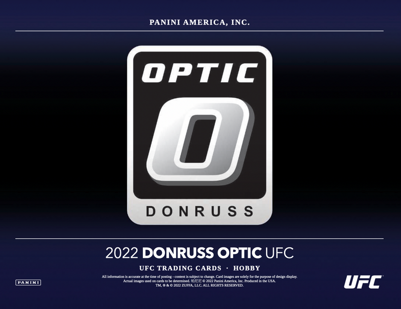 2022 Panini Donruss Optic UFC Hobby Box Case