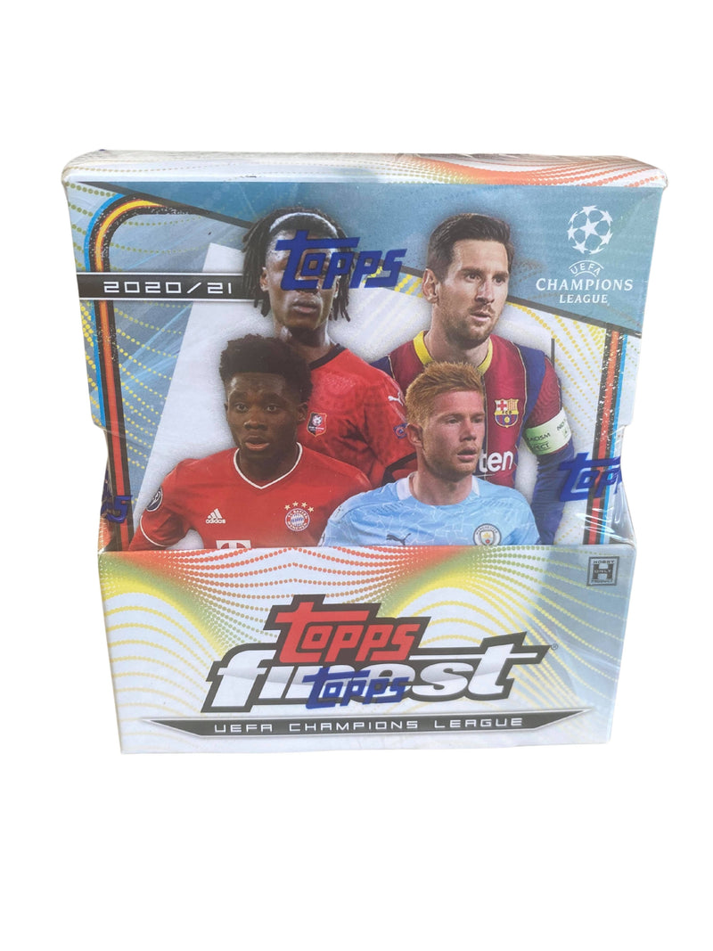 2020/21 Topps Finest UEFA Champions League Soccer Hobby Box