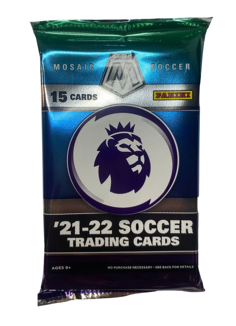 2021/22 Panini Mosaic English Premier League Soccer Hobby Pack