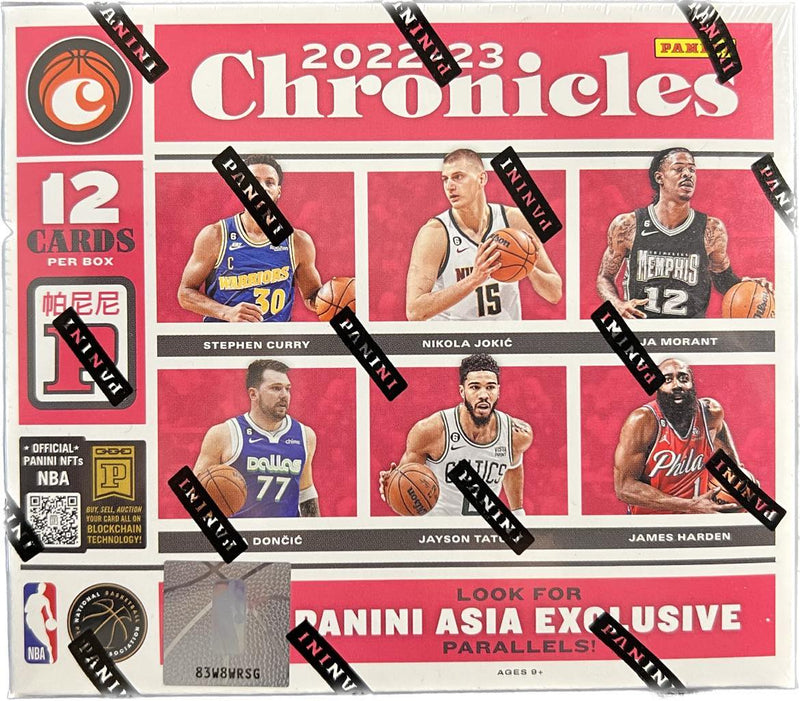 2022/23 Panini Chronicles Basketball Asia Tmall Box