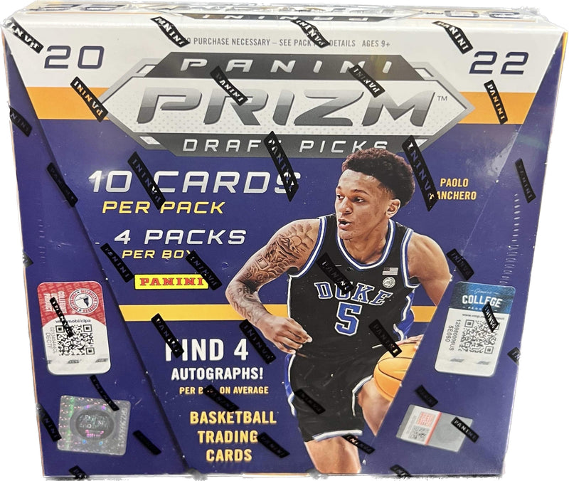 2022/23 Panini Prizm Draft Picks Collegiate Basketball Hobby Box