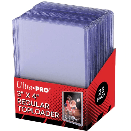 Ultra Pro 3 x 4 Inch Toploader 25 Pac